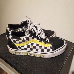 VANS OFF THE WALL SPONGEBOB SHOES WOMENS 6.5. Rack #11